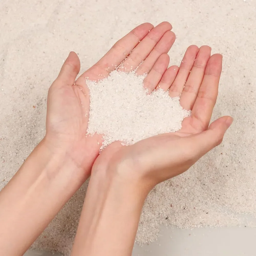 Silica Gravel, Mini White Silica Sand for Fire Pits, Aquariums, Landscaping 11LB